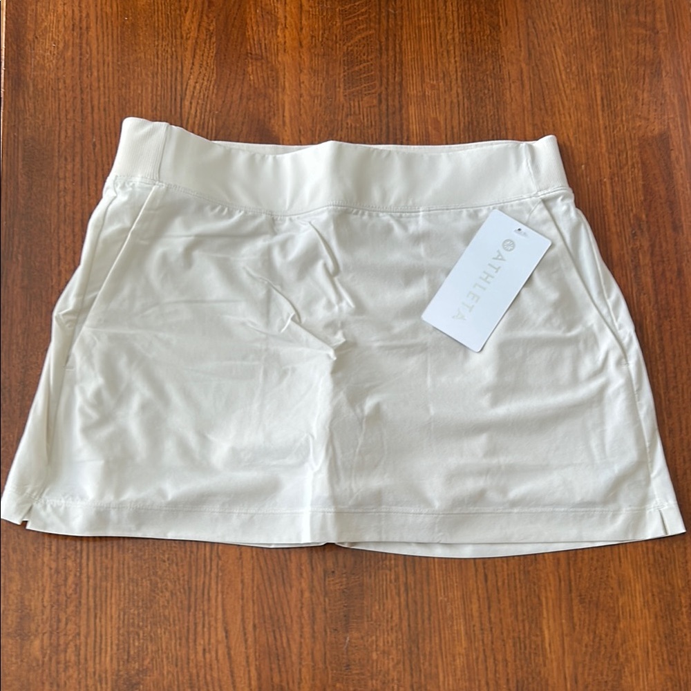 Athleta White Skort